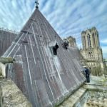 Cathédrale de Reims : Sécurisation toiture en plomb